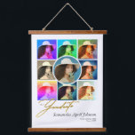 Magazine Pop Art Retro Diptych Abschluss Foto Wandteppich Mit Holzrahmen<br><div class="desc">Wenn Sie 60er Andy Warhols Pop-Kunst mögen, werden Sie dieses Abschluss-Geschenk Liebe. Wählen Sie dieses Magazine Pop Art Retro Diptych Abschluss Foto Hanging Tapestry zu feiern Ihren Abschluss. Laden Sie einfach Ihr Bild hoch, und die Zazzle App erstellt die Farbstile. Wählen Sie ein Foto mit einem einfachen und sauberen Hintergrund,...</div>