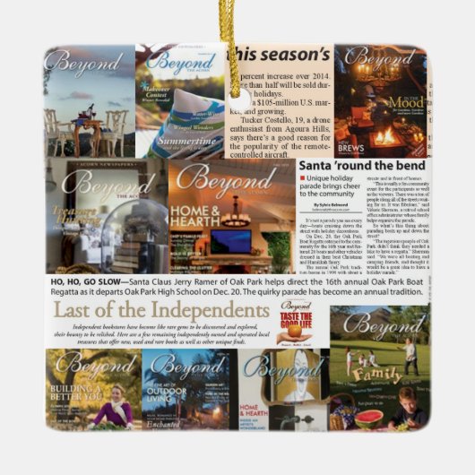 Magazine zur Verzierung von Mais Keramikornament (Vorderseite)