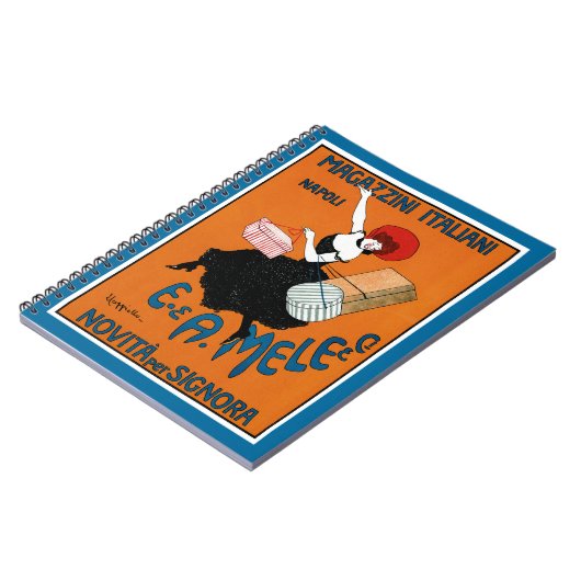 Magazzini Italiani ~ E. A. Mele co. Notizblock (Linke Seite)