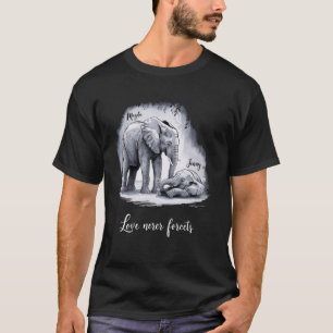 Magda & Jenny Elephant Memorial T - Shirt 2013 Lie