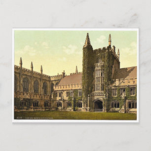 Magdalen College, Gründerturm und Kreuzgänge, O Postkarte
