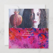 MAGDALEN-Edelstein Rot Einladung (Rückseite)