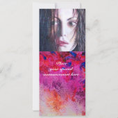 MAGDALEN-Edelstein Rot Einladung (Rückseite)