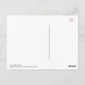 Magdalen-Lesung von Ambrosius Benson Postkarte (Rückseite)