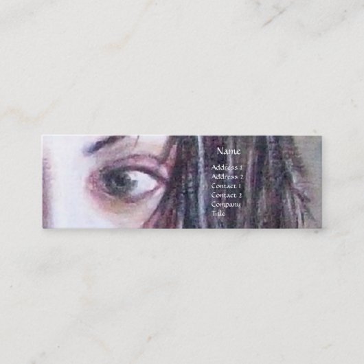 MAGDALEN MINI VISITENKARTE (Vorderseite)