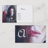 MAGDALEN MONOGRAM Perle Visitenkarte (Vorne/Hinten)