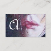 MAGDALEN MONOGRAM Perle Visitenkarte (Rückseite)