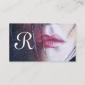 MAGDALEN MONOGRAMM Gold Visitenkarte (Rückseite)