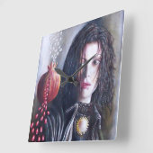 MAGDALEN QUADRATISCHE WANDUHR (Winkel)