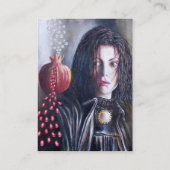 MAGDALEN Rot-Gelb-Weiß Visitenkarte (Rückseite)