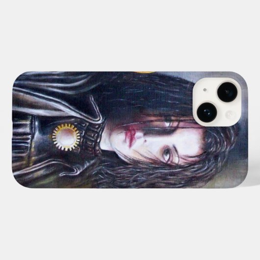 MAGDALEN UND POMEGRANIEN Schwarz-weiß Red Case-Mate iPhone Hülle (Rückseite (Horizontal))