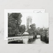 Magdalen-Uni aus dem Cherwell Postkarte (Vorne/Hinten)