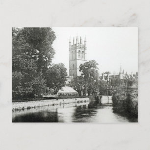Magdalen-Uni aus dem Cherwell Postkarte