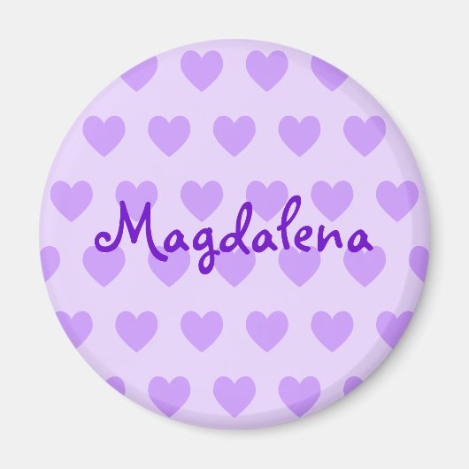 Magdalena im Lila Magnet (Vorne)