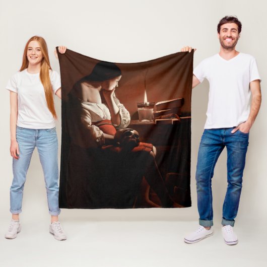 Magdalena mit der Rauchflame, La Tour Fleecedecke (Beispiel)