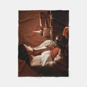 Magdalena mit der Rauchflame, La Tour Fleecedecke (Vorderseite)