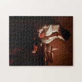 Magdalena mit der Rauchflame, La Tour Puzzle (Horizontal)