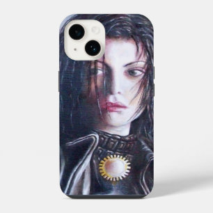 MAGDALENA UND GRANATAPFEL Schwarz Weiß Rot iPhone Hülle