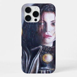 MAGDALENA UND GRANATAPFEL Schwarz Weiß Rot iPhone 16 Pro Max Hülle