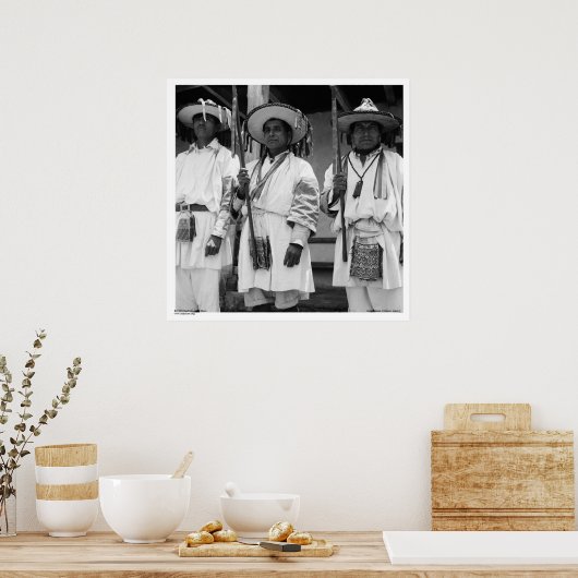 Magdalenas, Chiapas, Mexiko Poster (Küche)