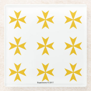 Magdalene/Malteserkreuz-Untersetzer Glasuntersetzer