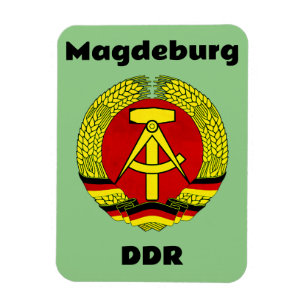 Magdeburg, DDR, Magdeburg, Deutschland (Ossi) Magnet