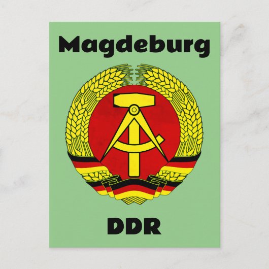 Magdeburg, DDR, Magdeburg, Deutschland (Ossi) Postkarte (Vorderseite)