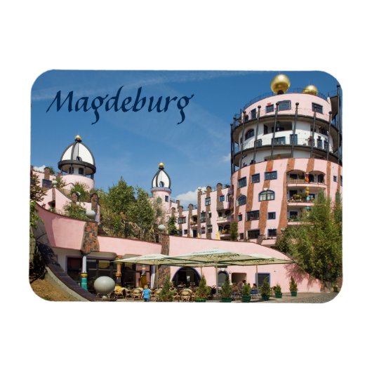 Magdeburg Grüne Zitadelle Magnet (Horizontal)