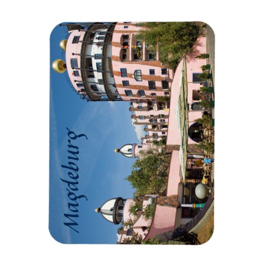 Magdeburg Grüne Zitadelle Magnet (Vertikal)