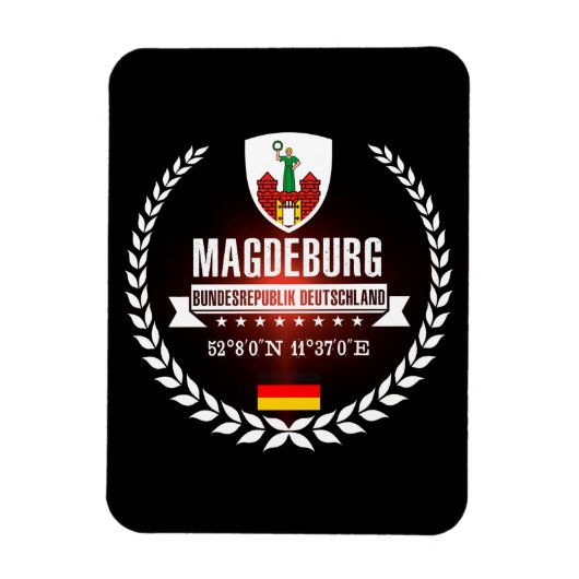 Magdeburg Magnet (Vertikal)