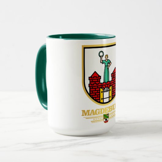 Magdeburg Tasse (Vorderseite Links)