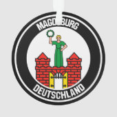 Magdeburger RundEmblem Ornament (Rückseite)
