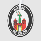 Magdeburger RundEmblem Ornament (Vorderseite)