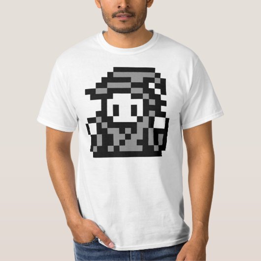 Mage 16x16 Sprite-Pixel-Kunst-T - Shirt (Vorderseite)