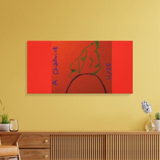 Mage Elder Character Art Leinwanddruck (Insitu (Wohnzimmer))