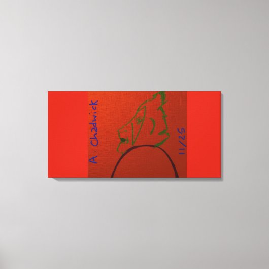 Mage Elder Character Art Leinwanddruck (Vorderseite)