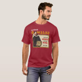 Magellan 1519 runder Weltausflug (die Dunkelheit T-Shirt (Vorne ganz)