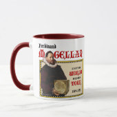 Magellan 1519 Weltausflug (Tasse/Stein) Tasse (Links)