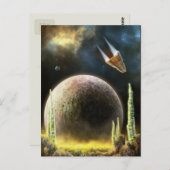 Magellan Explorer - Universe Oberfläche | SF Art Postkarte (Vorne/Hinten)
