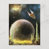Magellan Explorer - Universe Oberfläche | SF Art Postkarte (Vorderseite)