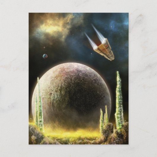 Magellan Explorer - Universe Oberfläche | SF Art Postkarte (Vorderseite)