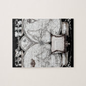 Magellan Karte Puzzle (Horizontal)