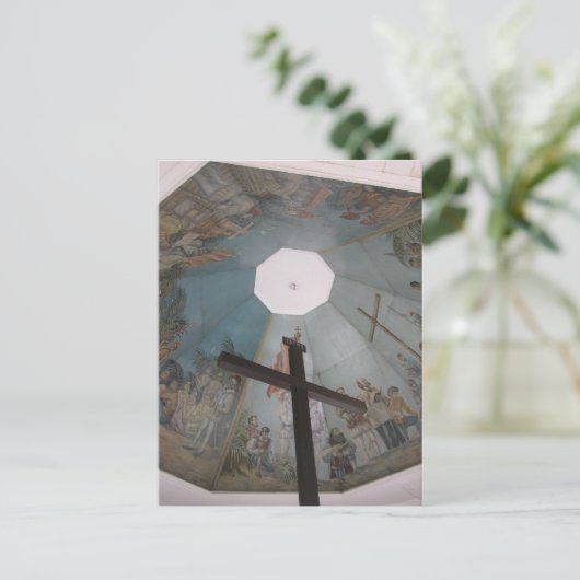 Magellan-Kreuz Postkarte (Stehend Vorderseite)