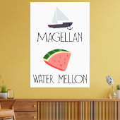Magellan Water Melon Leinwanddruck (Insitu (Wohnzimmer))