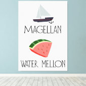Magellan Water Melon Leinwanddruck (Insitu (Holzboden))