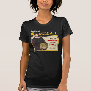 Magellan Weltausflug-Shirt 1519 (w-Dunkelheit) T-Shirt