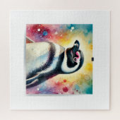 Magellanic Penguin 190724AREF124 - Watercolor Puzzle (Horizontal)
