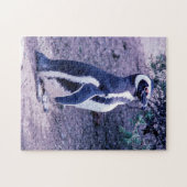 Magellanic Pinguin in Halbinsel Valdes - Argentini Puzzle (Horizontal)