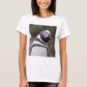 Magellanic Pinguin-Porträt T-Shirt (Vorderseite)