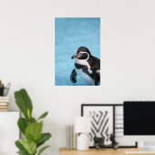 Magellanic Pinguin Poster (Heimbüro)
